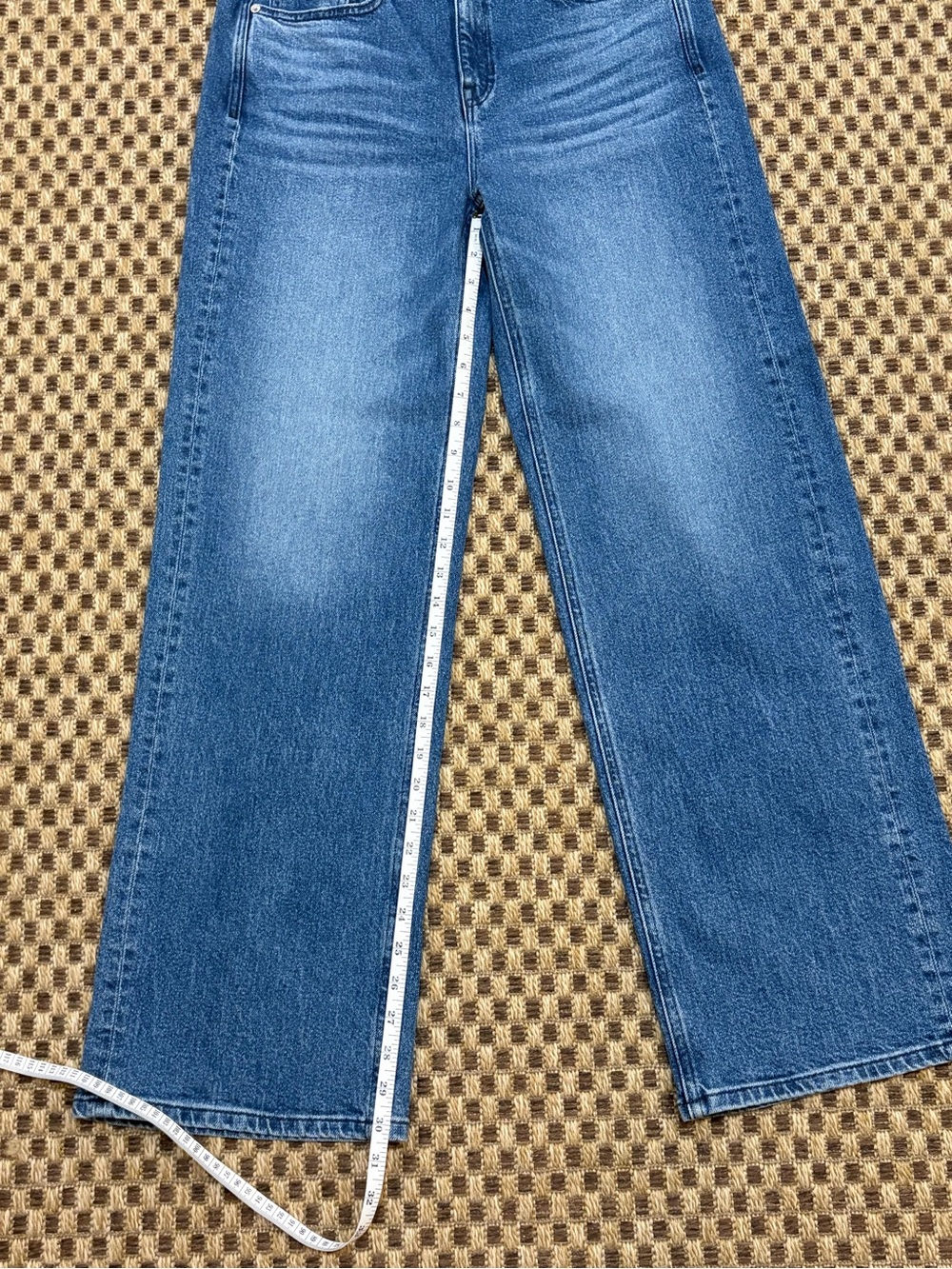 $265 AYR The Secret Sauce Jean NWOT size 31 Wide Leg - Picture 3 of 12